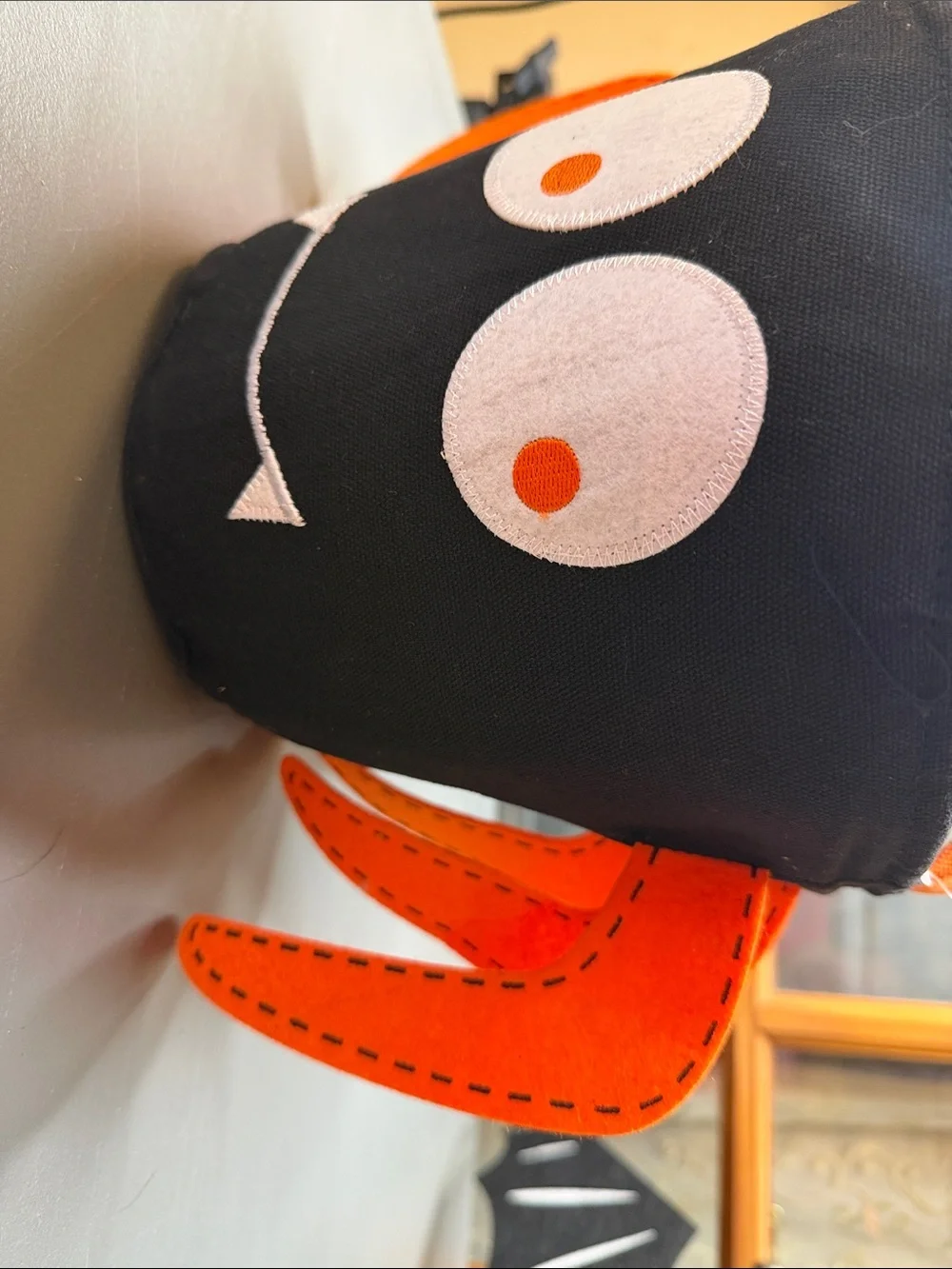 🕷️ Kids Halloween spider Treat Bag - Black & Orange. NWT